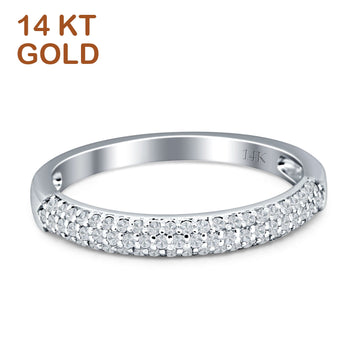 Half Eternity Wedding Band